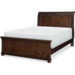 Canterbury - Warm Cherry Full Sleigh Bed