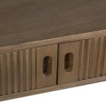 Chaplin 2 Door Brown Writing Desk - Image 6