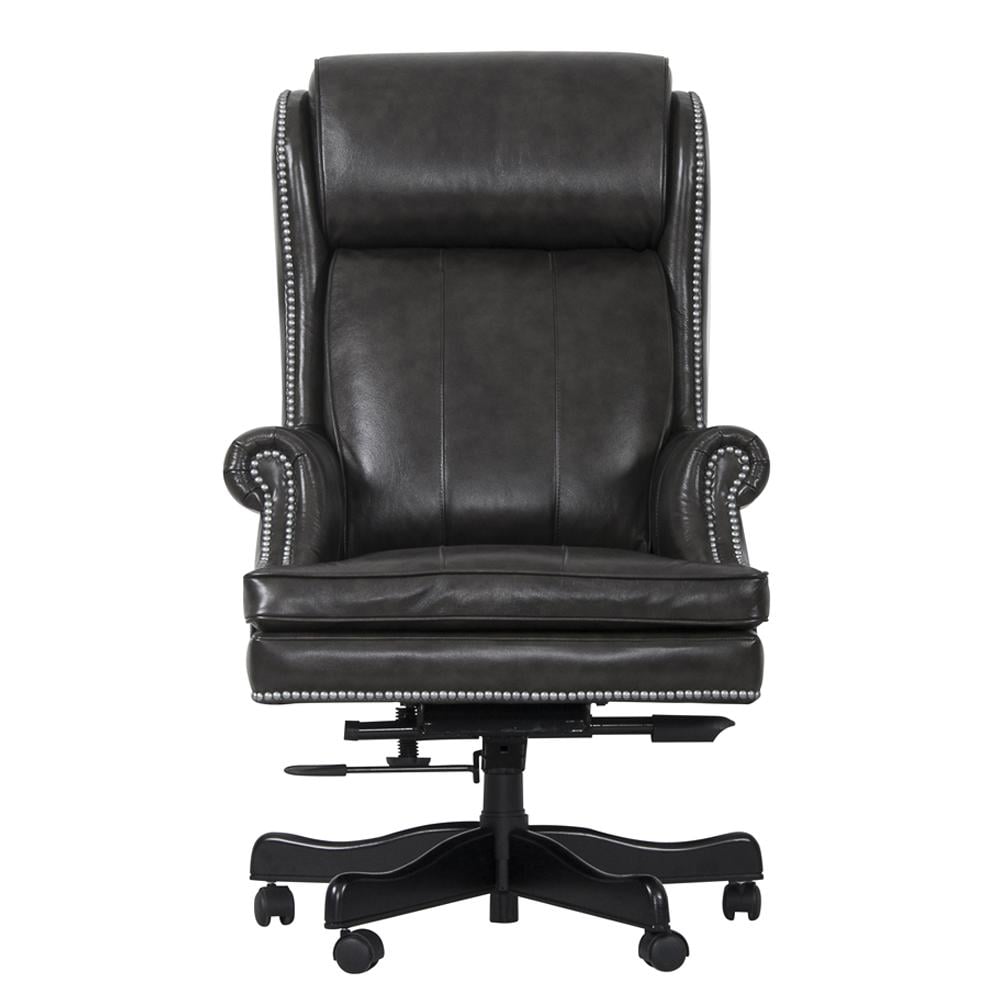 DC_105-PGR_front_silo_2048x Dc#105-Pgr - Desk Chair Leather Desk Chair - Image 1