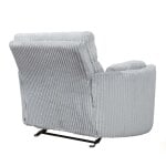 Radius - Mega Grey Xl Power Glider Recliner - Image 4