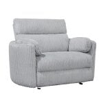 Radius - Mega Grey Xl Power Glider Recliner