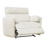 Radius - Mega Ivory Xl Power Glider Recliner - Image 4