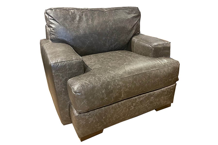 282578 Klaussner 44" Leather Chair