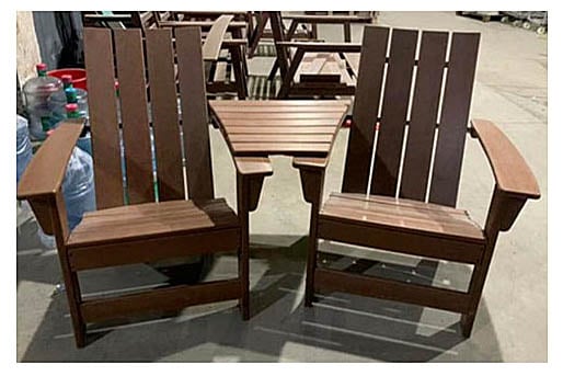 292184 292184 Ashley Adirondack Set - Image 1
